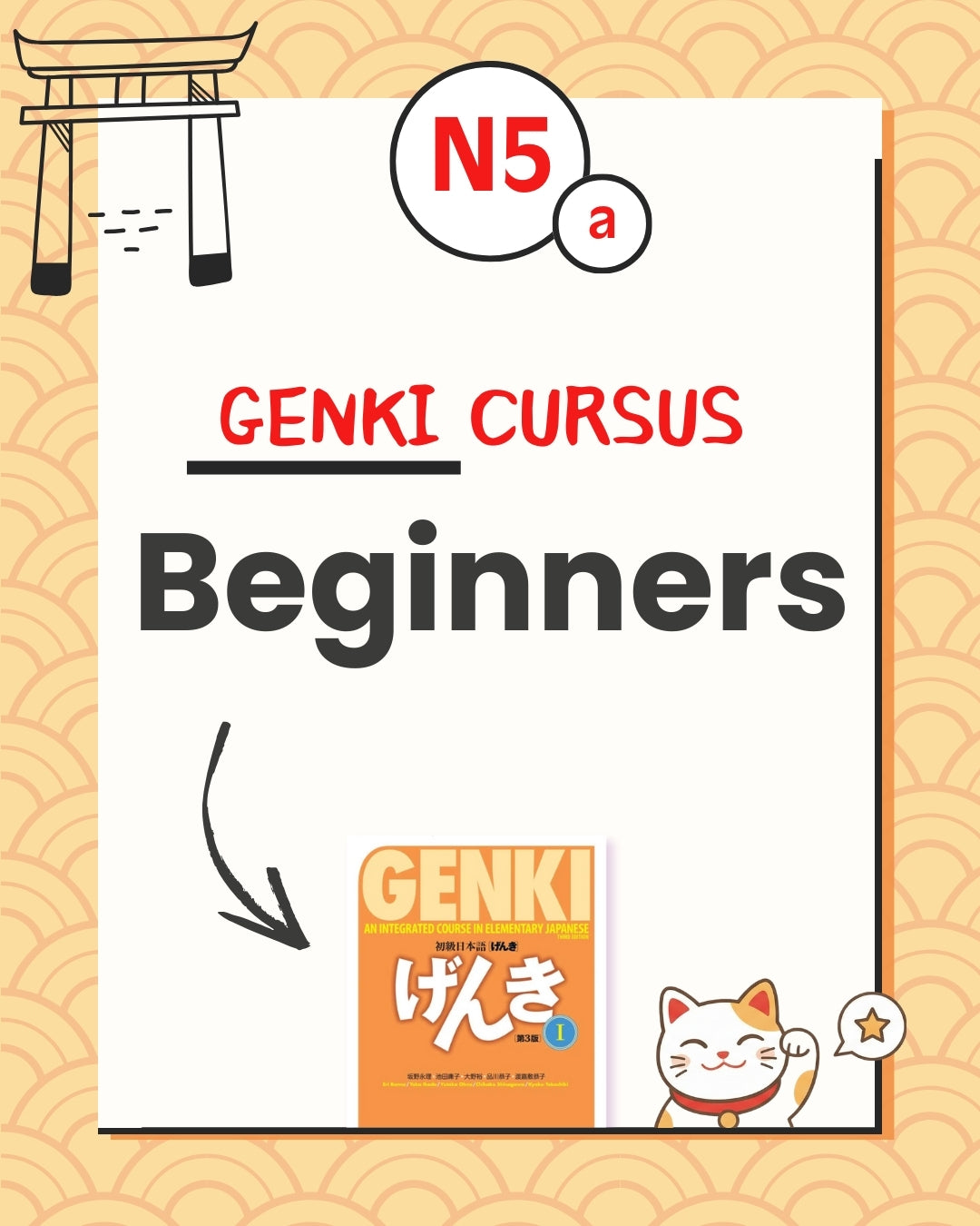 Genki Cursus Beginners 1