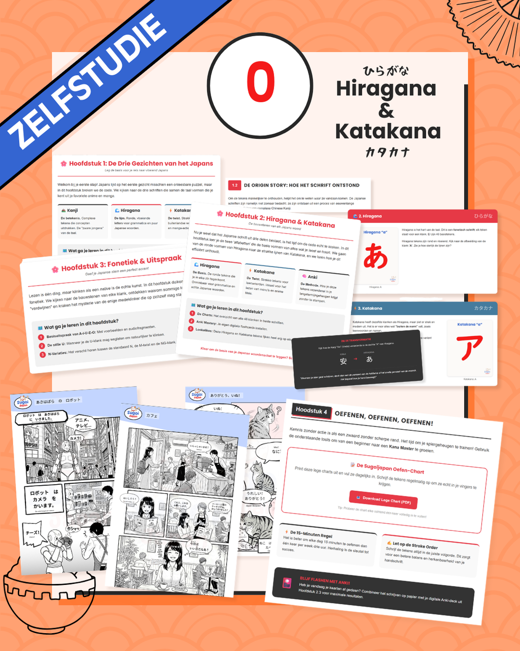 Hiragana & Katakana Leerpakket