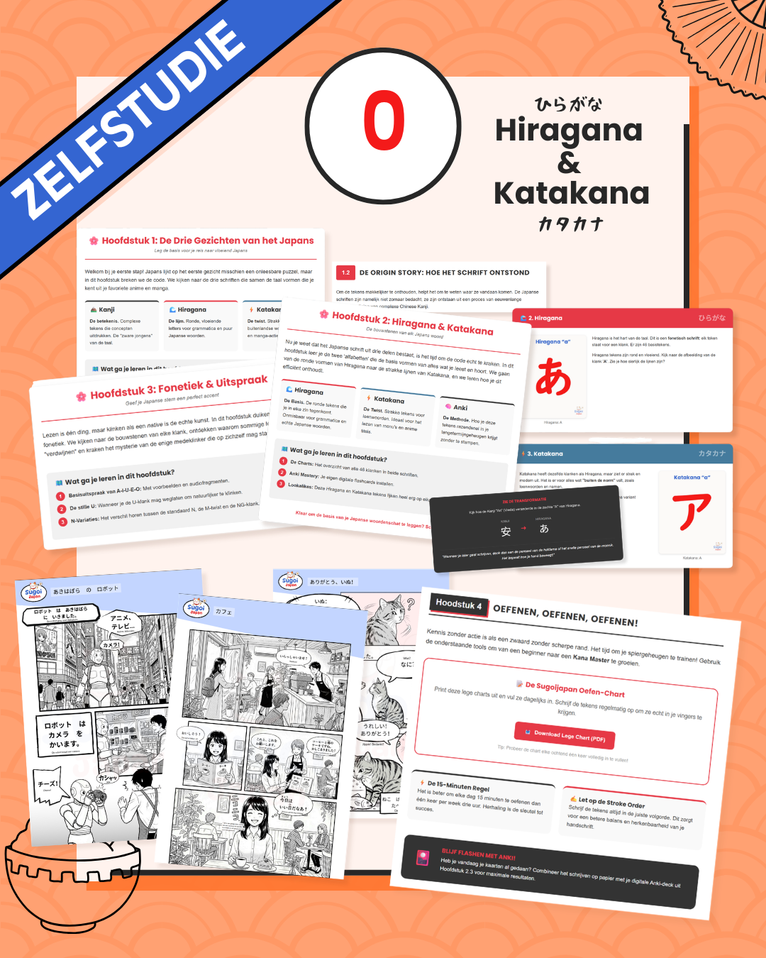 Hiragana & Katakana Leerpakket